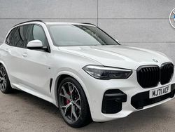 White Used 2021 BMW X5 M Sport SUV | £47,490 (A bit pricey)