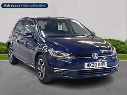 Blue Used 2020 VW Golf VIII Edition Hatchback | £15,893 (Fair price)