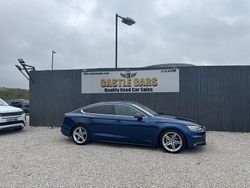 Blue Used 2017 Audi A5 S-Line Coupe | £14,595 (A bit pricey)