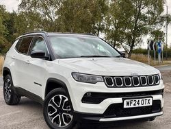 White Used 2023 Jeep Compass Limited SUV | £21,449 (Fair price)