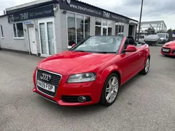 Red Used 2009 Audi A3 Cabriolet S-Line Cabriolet | £2,695 (Good price)