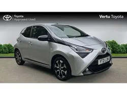 Silver Used 2021 Toyota Aygo Trend Hatchback | £11,295 (Fair price)