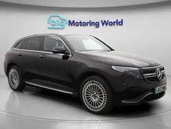 Black Used 2022 Mercedes EQC400 AMG line SUV | £31,500 (Expensive)