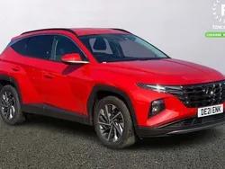 Red Used 2021 Hyundai Tucson Premium SUV | £16,899 (Fair price)