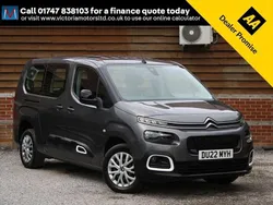 Grey Used 2022 Citroën Berlingo Feel MPV | £16,995 (Expensive)