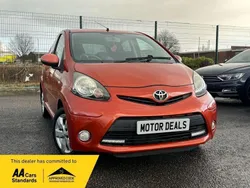 Orange Used 2012 Toyota Aygo Hatchback | £3,095 (Fair price)