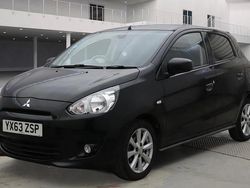 Black Used 2013 Mitsubishi Mirage Hatchback | £3,495 (Fair price)