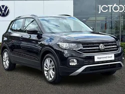Black Used 2021 VW T-Cross SE SUV | £15,445 (Fair price)
