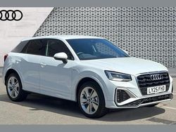 White Used 2025 Audi Q2 S-Line SUV | £27,574 (Fair price)
