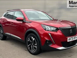 Red Used 2020 Peugeot 2008 Allure SUV | £12,493 (Fair price)