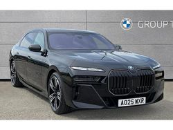 Black New 2025 BMW i7 M Sport Sedan | £83,075