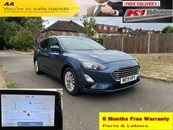 Blue Used 2019 Ford Focus Titanium Hatchback | £7,499 (Super price)