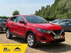 Red Used 2017 Nissan Qashqai Acenta SUV | £6,700 (Fair price)