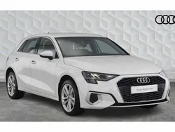 White Used 2022 Audi A3 e-tron Sport Hatchback | £18,050 (Super price)