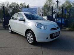 White Used 2013 Nissan Micra Acenta Hatchback | £2,695 (A bit pricey)