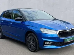 Race blue metallic black magic pearl effect Used 2025 Skoda Fabia Colour Edition Hatchback | £17,990 (Fair price)