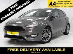 Grey Used 2018 Ford Focus ST-Line Hatchback | £10,795 (Good price)