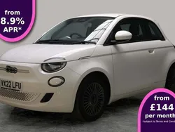 White Used 2022 Fiat 500e Icon Hatchback | £11,702 (Good price)