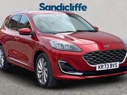 Lucid red (exclusive paint) Used 2023 Ford Kuga Vignale SUV | £23,859 (Fair price)