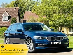 Blue Used 2018 BMW 520 Comfort Edition Estate | £14,990 (Good price)