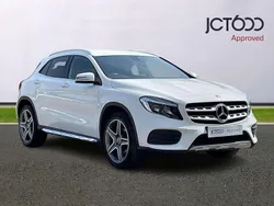 White Used 2019 Mercedes GLA200 AMG line SUV | £15,500 (Fair price)