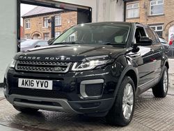 Black Used 2016 Land Rover Range Rover evoque SE SUV | £9,699 (Fair price)