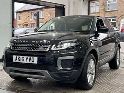 Black Used 2016 Land Rover Range Rover evoque SE Estate | £9,699 (Fair price)
