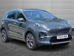Dark penta metal Used 2020 Kia Sportage 2 SUV | £17,850 (Fair price)