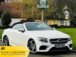 White Used 2017 Mercedes E300 AMG line Cabriolet | £16,490 (Good price)
