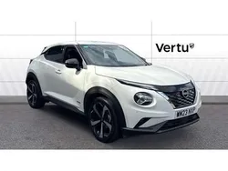 White Used 2023 Nissan Juke Tekna SUV | £19,809 (Fair price)