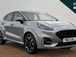 Silver Used 2022 Ford Puma ST-Line X SUV | £14,799 (Fair price)