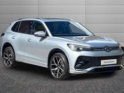 Oyster silver Used 2025 VW Tiguan R-line SUV | £36,490 (Expensive)
