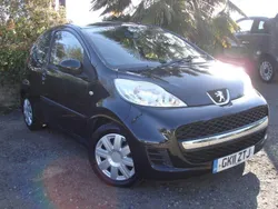 Black Used 2011 Peugeot 107 Hatchback | £3,290 (Fair price)