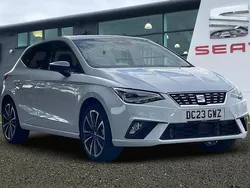 White Used 2023 Seat Ibiza XCELLENCE Lux Hatchback | £16,918 (Fair price)