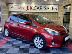 Red Used 2013 Toyota Yaris Hybrid Hatchback | £7,995