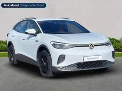 White Used 2022 VW ID.4 Pure SUV | £18,167 (Fair price)