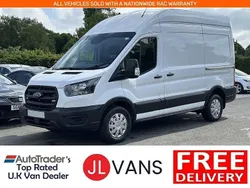 White Used 2021 Ford Transit Van | £15,975 (Fair price)