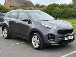 Silver Used 2016 Kia Sportage 2 SUV | £7,490 (Fair price)