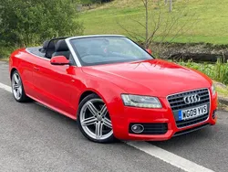 Red Used 2009 Audi A5 Cabriolet S-Line Cabriolet | £3,995 (Good price)