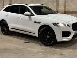 White Used 2017 Jaguar F-Pace R-Sport SUV | £13,990 (Fair price)