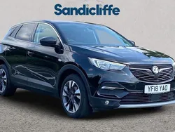 Black Used 2018 Vauxhall Grandland X Sport SUV | £10,056 (Fair price)