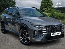 Grey Used 2024 Hyundai Tucson N Line SUV | £28,890 (Fair price)