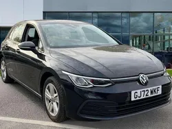 Deep black pearlescent Used 2022 VW Golf VIII Life Hatchback | £17,078 (Good price)
