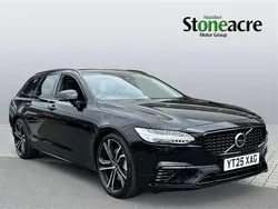 Black Used 2025 Volvo V90 Ultra Estate | £53,999 (Expensive)