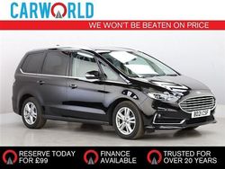 Black Used 2021 Ford Galaxy Titanium MPV | £17,988 (A bit pricey)