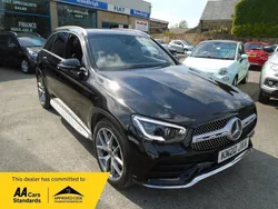 Black Used 2020 Mercedes GLC300 AMG line SUV | £34,995 (Fair price)