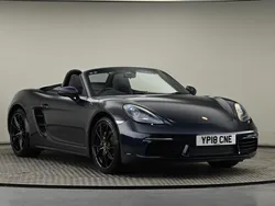 Blue Used 2018 Porsche 718 Boxster Cabriolet | £31,500 (Good price)