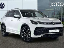 White New 2024 VW Tiguan R-line SUV | £36,721 (A bit pricey)