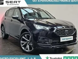 Black Used 2024 Seat Tarraco FR Sport SUV | £32,495 (A bit pricey)