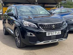 Black Used 2017 Peugeot 3008 Allure Hatchback | £12,499 (Fair price)